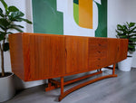 REFINISHED Danish MCM Teak Sideboard HB20 by J. Andersen for Hans Beech  94.5