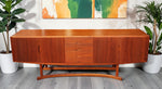 REFINISHED Danish MCM Teak Sideboard HB20 by J. Andersen for Hans Beech  94.5