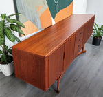 REFINISHED Danish MCM Teak Sideboard HB20 by J. Andersen for Hans Beech  94.5
