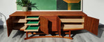 REFINISHED Danish MCM Teak Sideboard HB20 by J. Andersen for Hans Beech  94.5