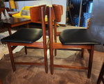 6 REFINISHED Danish Mid Century Modern Teak Dining Chairs 12