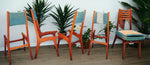4 REFINISHED REUPHOLSTERED Danish Mid Century Modern Teak Chairs by Korup Stolefabrik 13