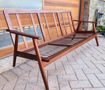 Choose Fabric! REFINISHED Danish Mid Century Modern Teak 3-Seater Sofa 10