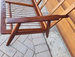 Choose Fabric! REFINISHED Danish Mid Century Modern Teak 3-Seater Sofa 13