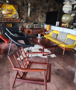 REFINISHED Danish Mid Century Modern Teak Lounge Chair will get NEW CUSHIONS 7