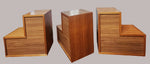 RESTORED Danish Mid Century Modern Teak Modular Nesting Bookcases 10
