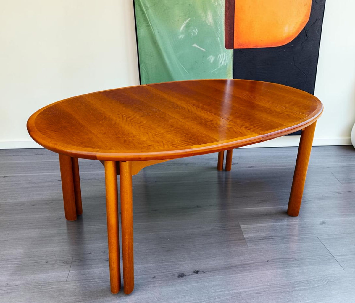 Danish Modern DC05K Expanding Dining Table by Skovby 68