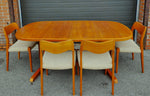 REFINISHED Danish Mid Century Modern Teak Dining Table by Niels Møller for Gudme 75