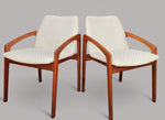 2 RESTORED Danish MCM Teak Armchairs by H.Kjaernulf model 23 (2, 4 or 6 chairs), CHOOSE FABRIC 5