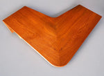 REFINISHED Danish Mid Century Modern Teak Boomerang Extension Coffee Table 3