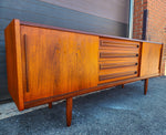 REFINISHED Danish Mid Century Modern Teak Sideboard by Johannes Andersen 79