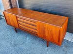 REFINISHED Danish Mid Century Modern Teak Sideboard by Johannes Andersen 79