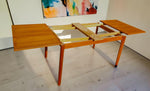 REFINISHED Danish MCM Teak Draw Leaf Table by H. Kjaernulf  51