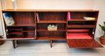 RESTORED Danish Mid Century Modern Rosewood Cabinet 94