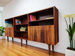 RESTORED Danish Mid Century Modern Rosewood Cabinet 94