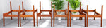 Danish MCM Teak Table by P.Hvidt & O.Mölgaard-Nielsen & 6 chairs by Finn Juhl for France & Søn 6