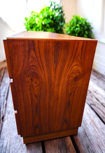 REFINISHED Danish MCM Floating Teak Bed  Queen & Dresser by Komfort 16