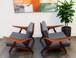 RESTORED Danish MCM Teak Lounge Chairs by Arne Hovmand-Olsen for Mogen Kold (3 available) 4