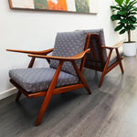 RESTORED Danish MCM Teak Lounge Chairs by Arne Hovmand-Olsen for Mogen Kold (3 available) 5