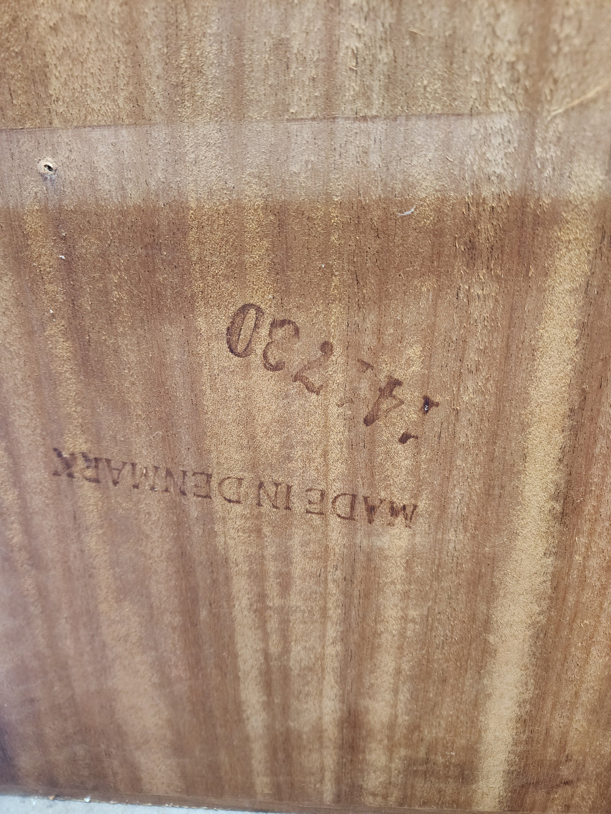 On Hold***REFINISHED Danish Mid Century Modern Teak Tambour Credenza 65