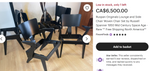 Choose Fabric***REFINISHED Mid Century Modern Russell Spanner Catalina Table & 6 Chairs 21