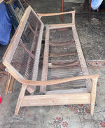 Deposit for REFINISHED Mid Century Modern Solid Walnut Sofa - Bed will get NEW CUSHIONS 12