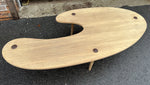 REFINISHED Mid Century Modern Coffee Table Free-Form Shaped 9