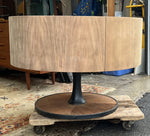 REFINISHED MCM Electrohome Circa 75 Model 703 Circular Stereo Console w Speakers 15