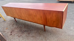 REFINISHED Dutch Mid Century Modern Teak Sideboard by W.Watting for Fristho 96.5