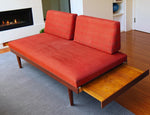 REFINISHED MCM Teak Svane Daybed by I. Relling w Pullout Side Tables 5