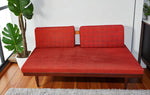 REFINISHED MCM Teak Svane Daybed by I. Relling w Pullout Side Tables 12