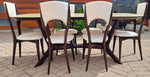 Italian Mid-Century Modern Dining Table & 6 Chairs by Carlo De Carli 1