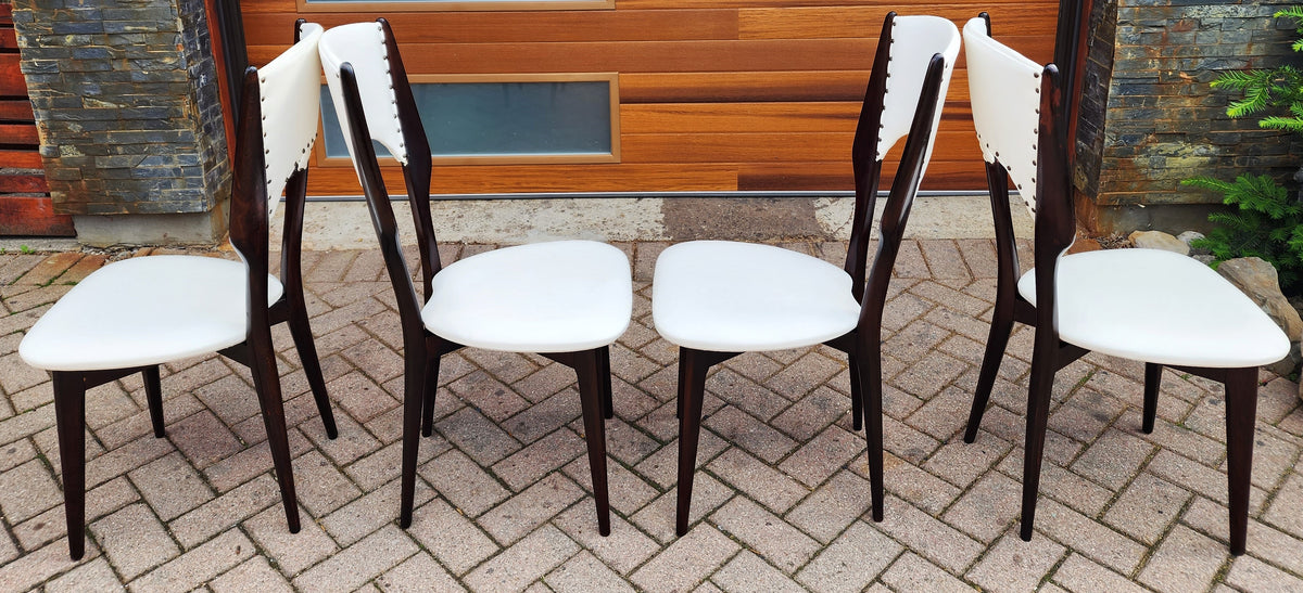 Italian Mid-Century Modern Dining Table & 6 Chairs by Carlo De Carli