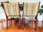 2 RESTORED Danish MCM Brazilian Rosewood Chairs by Johannes Andersen 3