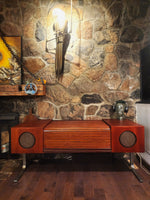 On Hold***REFINISHED MCM Electrohome Circa 75 Model 701 Stereo Console Space Age 3