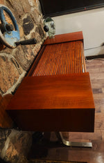 On Hold***REFINISHED MCM Electrohome Circa 75 Model 701 Stereo Console Space Age 10