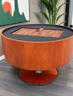 REFINISHED MCM Electrohome Circa 75 Model 703 Circular Stereo Console w Speakers 3