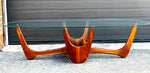 REFINISHED Mid-Century Modern Biomorphic Coffee Table by Kroehler, A.Pearsall style 60