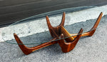 REFINISHED Mid-Century Modern Biomorphic Coffee Table by Kroehler, A.Pearsall style 60