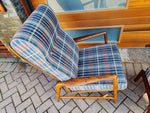 REFINISHED Danish MCM Walnut Lounge Chair Recliner & Ottoman by Ib Kofod Larsen for Selig 6
