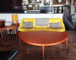 REFINISHED Danish Mid Century Modern Teak Coffee Table by J.Andersen 62.5