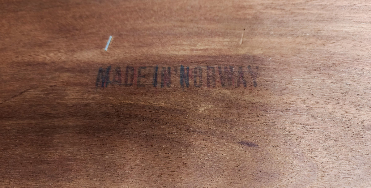 REFINISHED Mid Century Modern Teak Coffee Table, Norway, 50