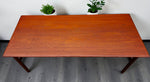 REFINISHED Mid Century Modern Teak Coffee Table, Norway, 50