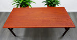 REFINISHED Mid Century Modern Teak Coffee Table, Norway, 50