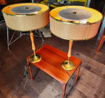 Set of 2 Mid Century Modern Table Lamps by Gerald Thurston for Lightolier 2
