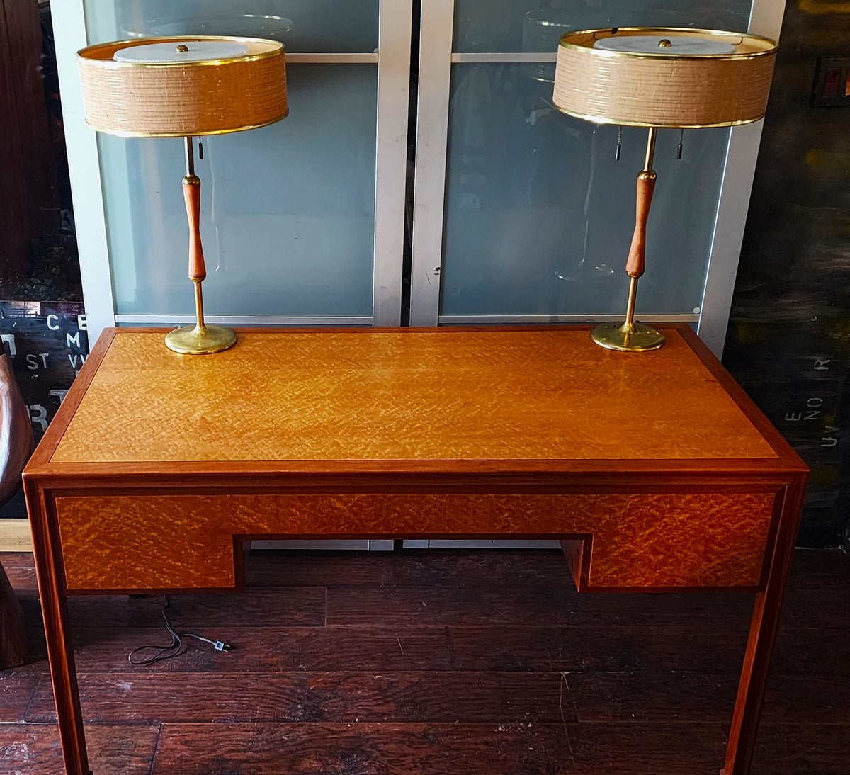 Set of 2 Mid Century Modern Table Lamps by Gerald Thurston for Lightolier