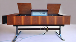 For Rent**MCM Electrohome Model 709 Stereo Console in Walnut, Space Age 11