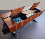 For Rent**MCM Electrohome Model 709 Stereo Console in Walnut, Space Age 12