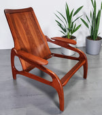 REFINISHED MCM Adrian Pearsall Lounge Chair # 1209C will get New Cushions 8