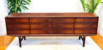 REFINISHED Mid Century Modern Brazilian Rosewood Sideboard  Hertug by F. Kayser 86